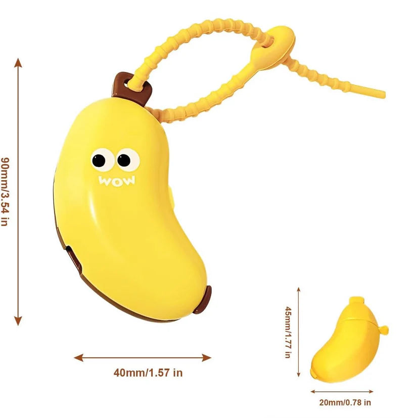 banana toothbrush holder