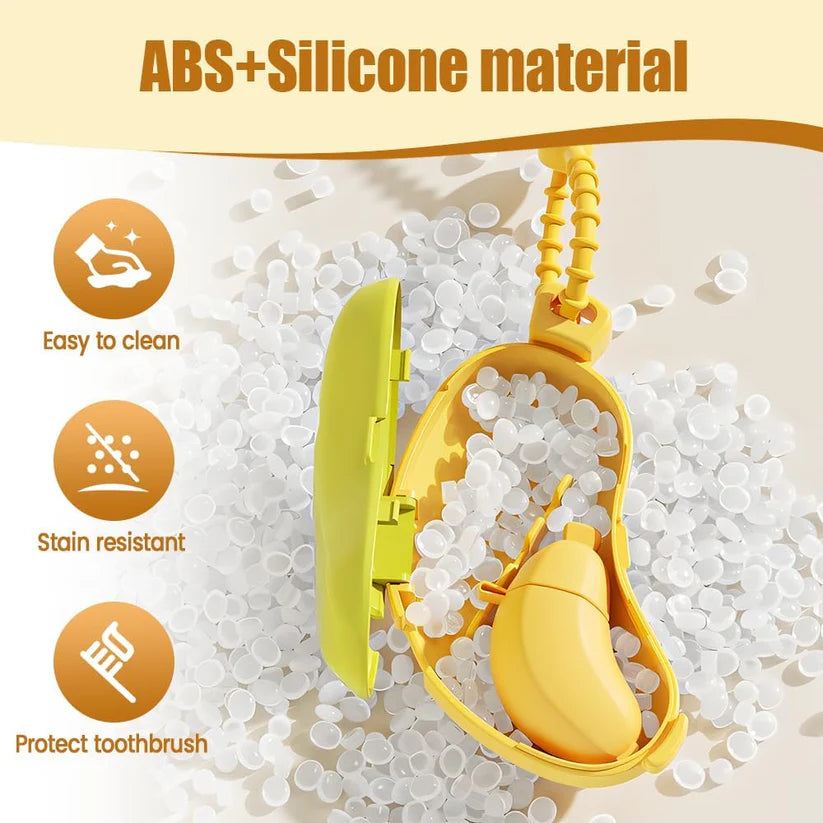 banana toothbrush holder